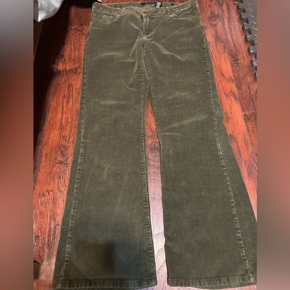 Calvin Klein corduroy flare pants, size 10 - Picture 2 of 4